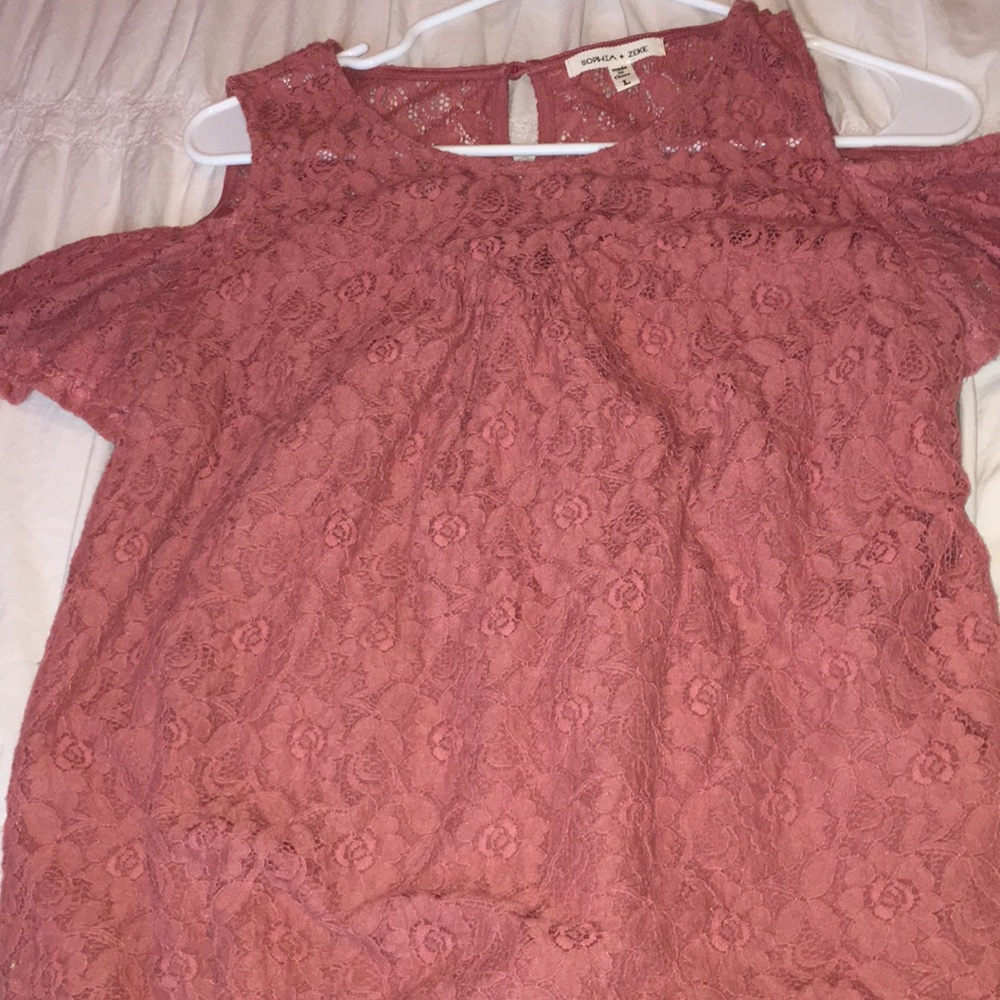Off the shoulder blouse